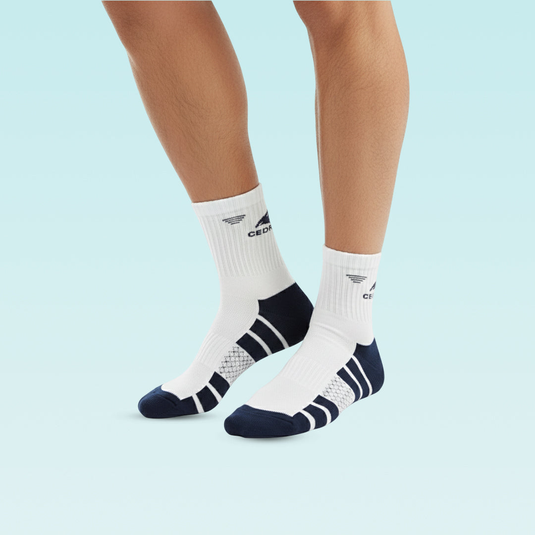 Premium Solid Pack of 3 Socks with AirVent Technology