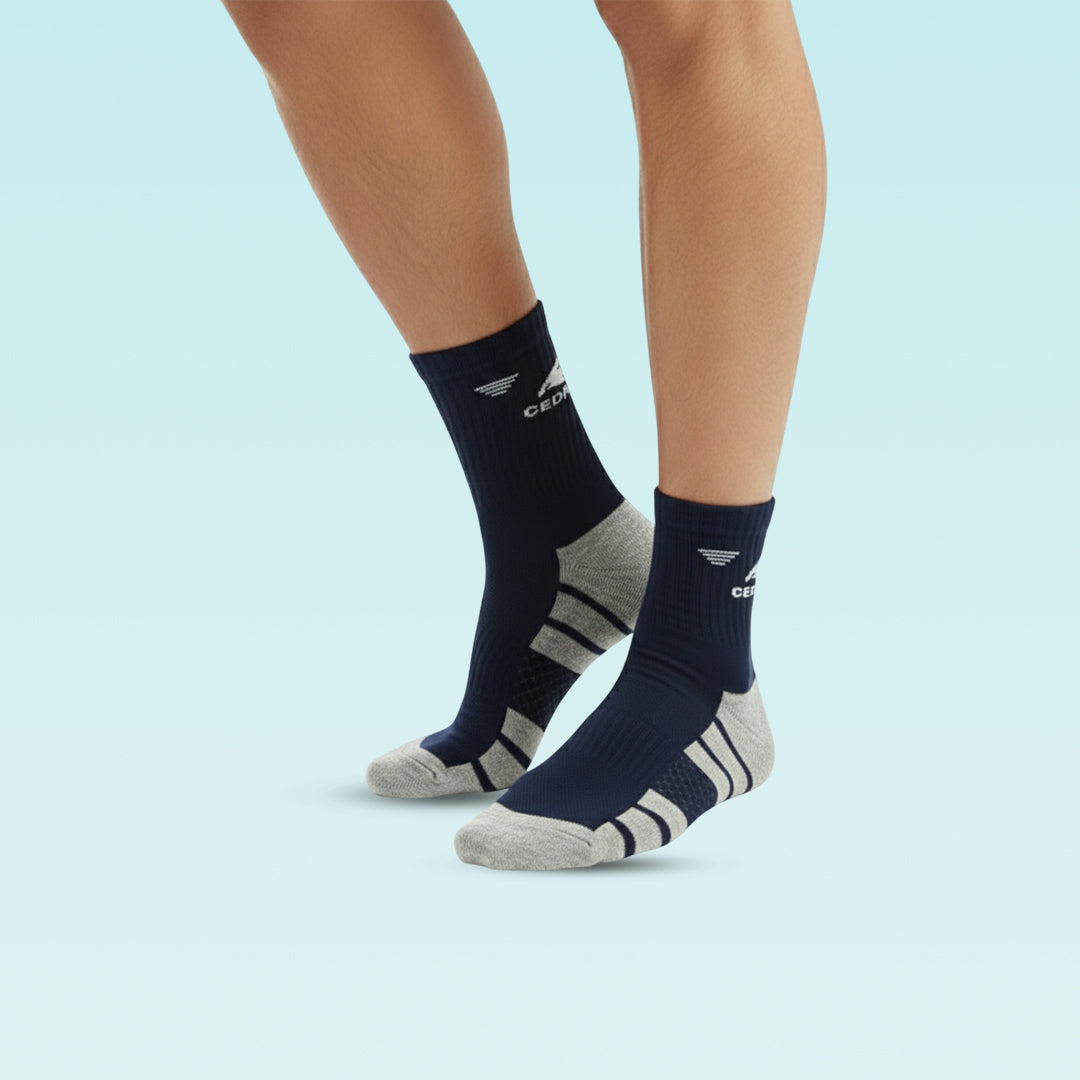 Premium Solid Socks with AirVent Technology