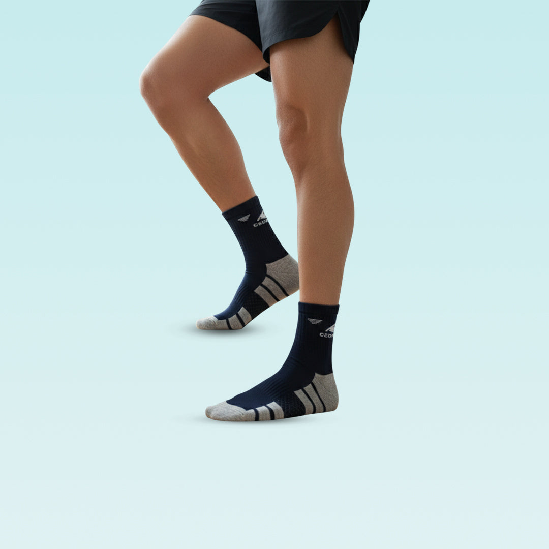 Premium Solid Socks with AirVent Technology