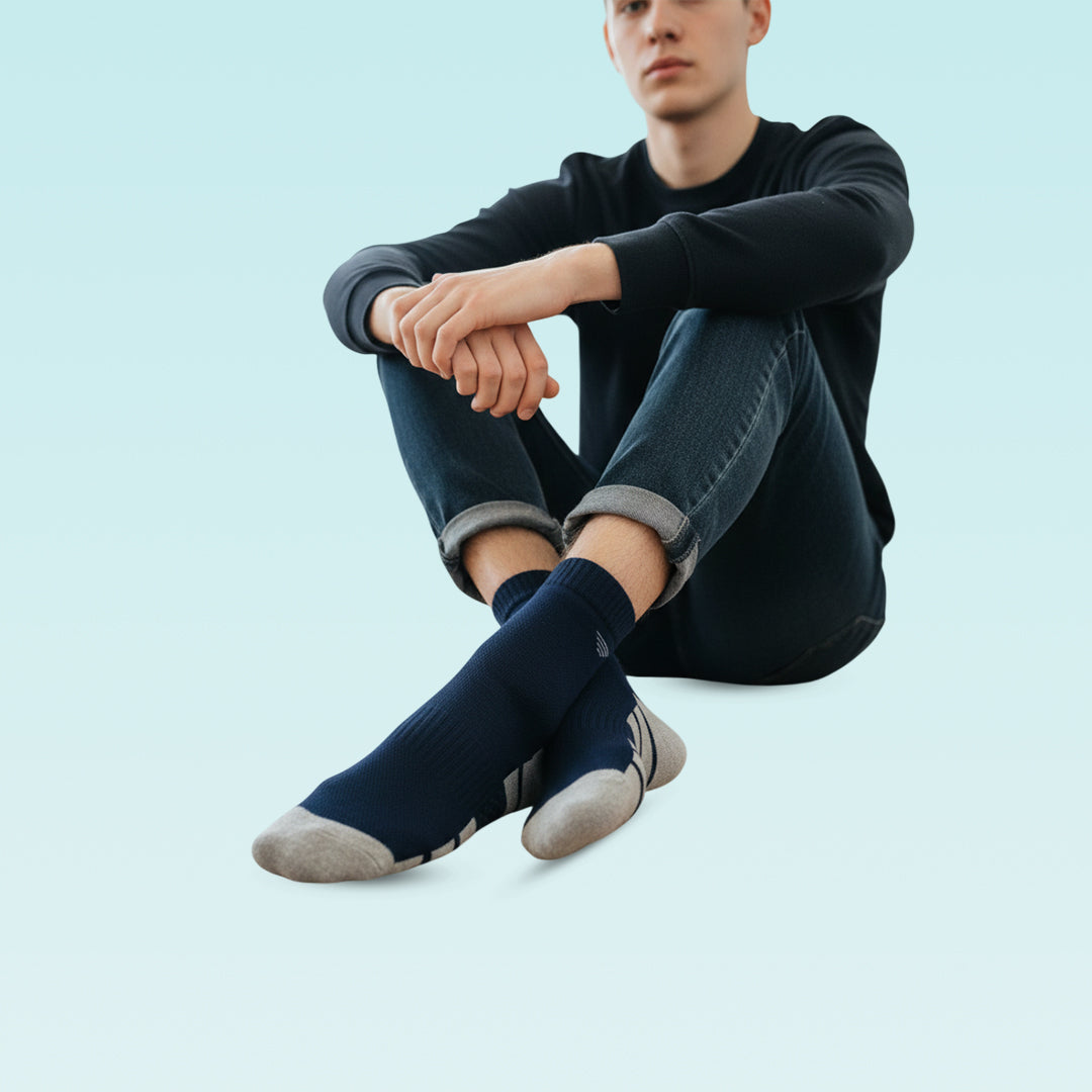 Premium Solid Socks with AirVent Technology
