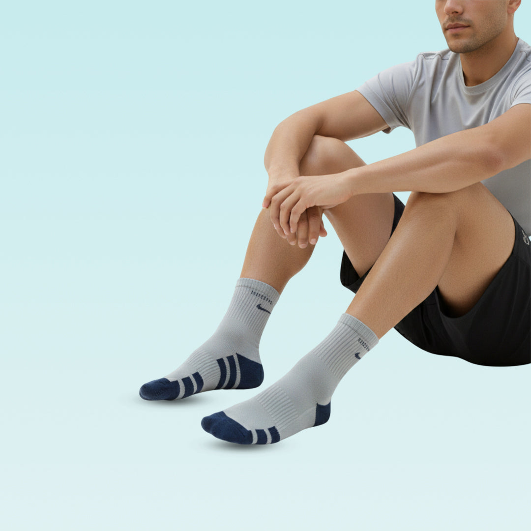 Premium Solid Socks with AirVent Technology