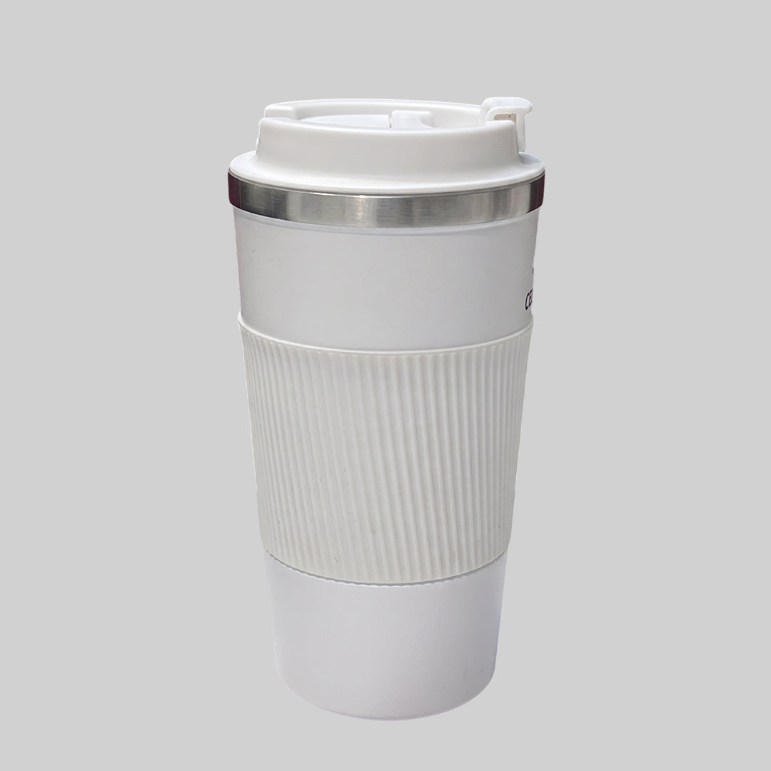 Stainless Steel Coffee Mug Hot & Cold Sipper | 100% Leak Proof Travel Mug for Office, Gym & Travelling