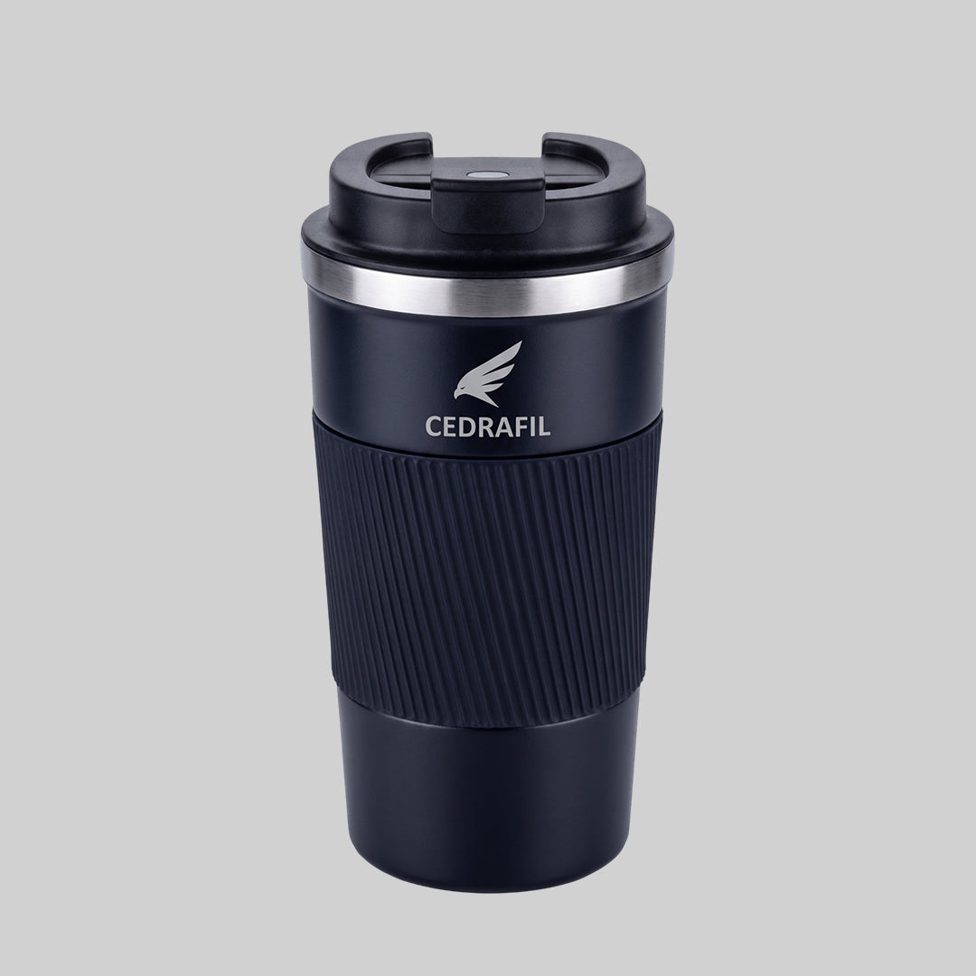 Stainless Steel Coffee Mug Hot & Cold Sipper | 100% Leak Proof Travel Mug for Office, Gym & Travelling