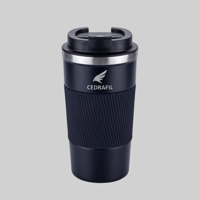 Stainless Steel Coffee Mug Hot & Cold Sipper | 100% Leak Proof Travel Mug for Office, Gym & Travelling