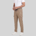 Men Solid Regular Fit Cargo Trackpants