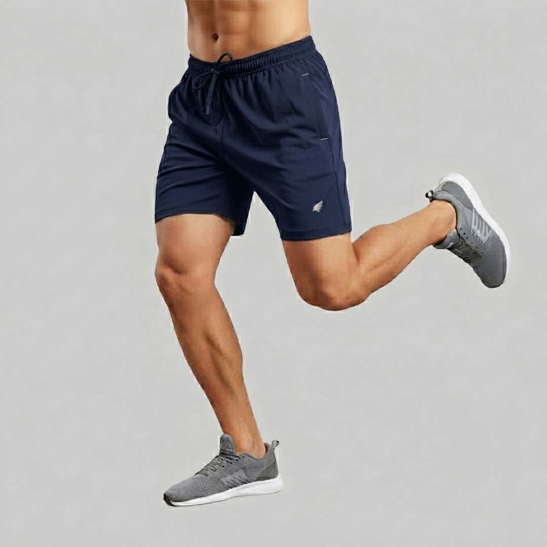 Men Solid Regular Fit Shorts