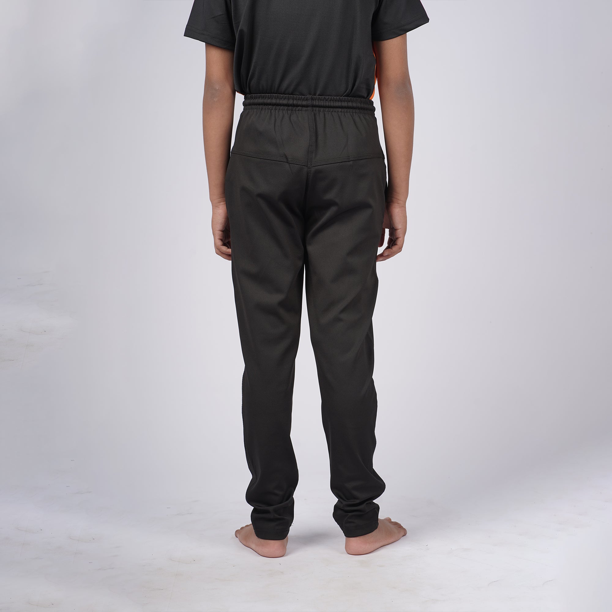 Boys Solid Regular Fit Sports Trackpants