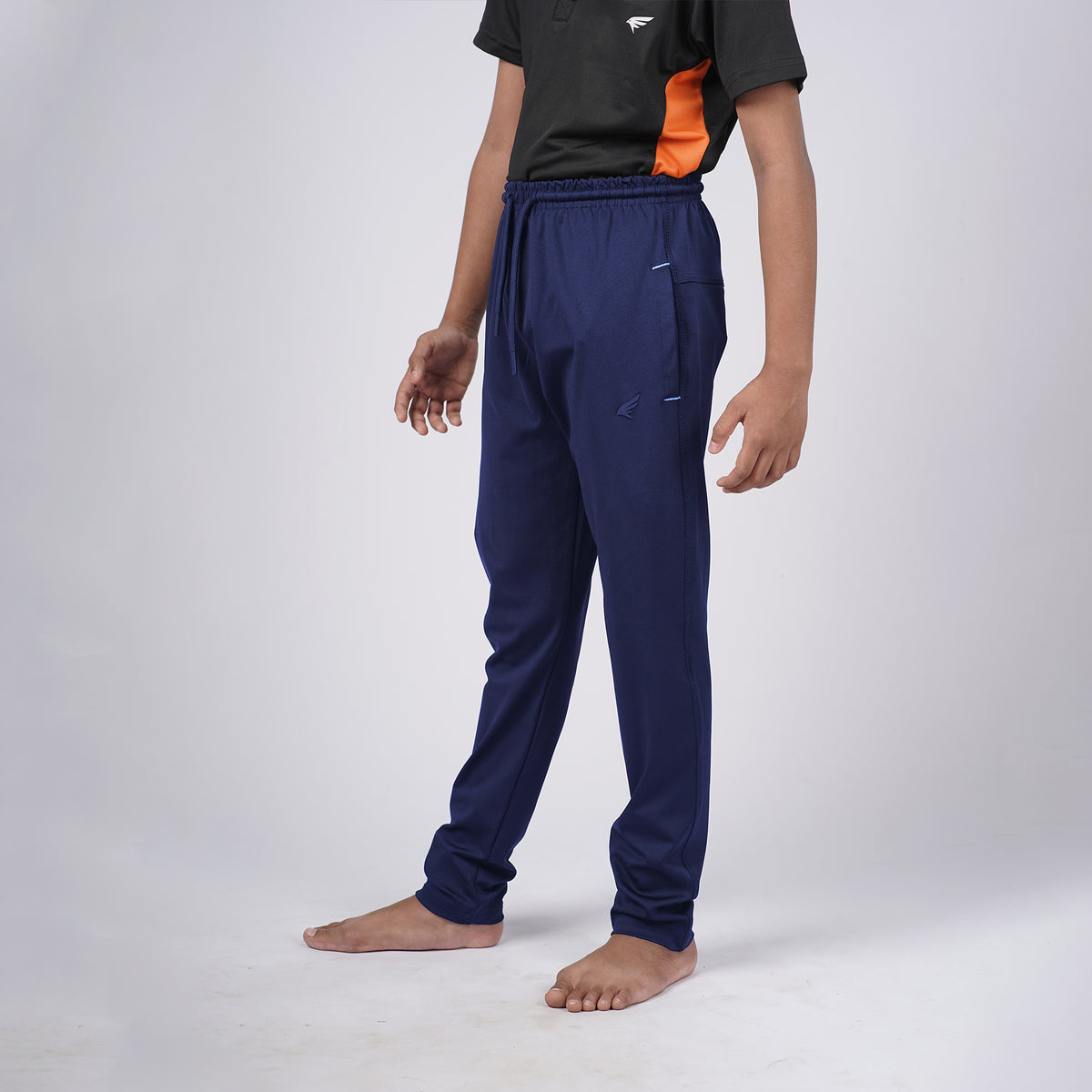 Boys Solid Regular Fit Sports Trackpants