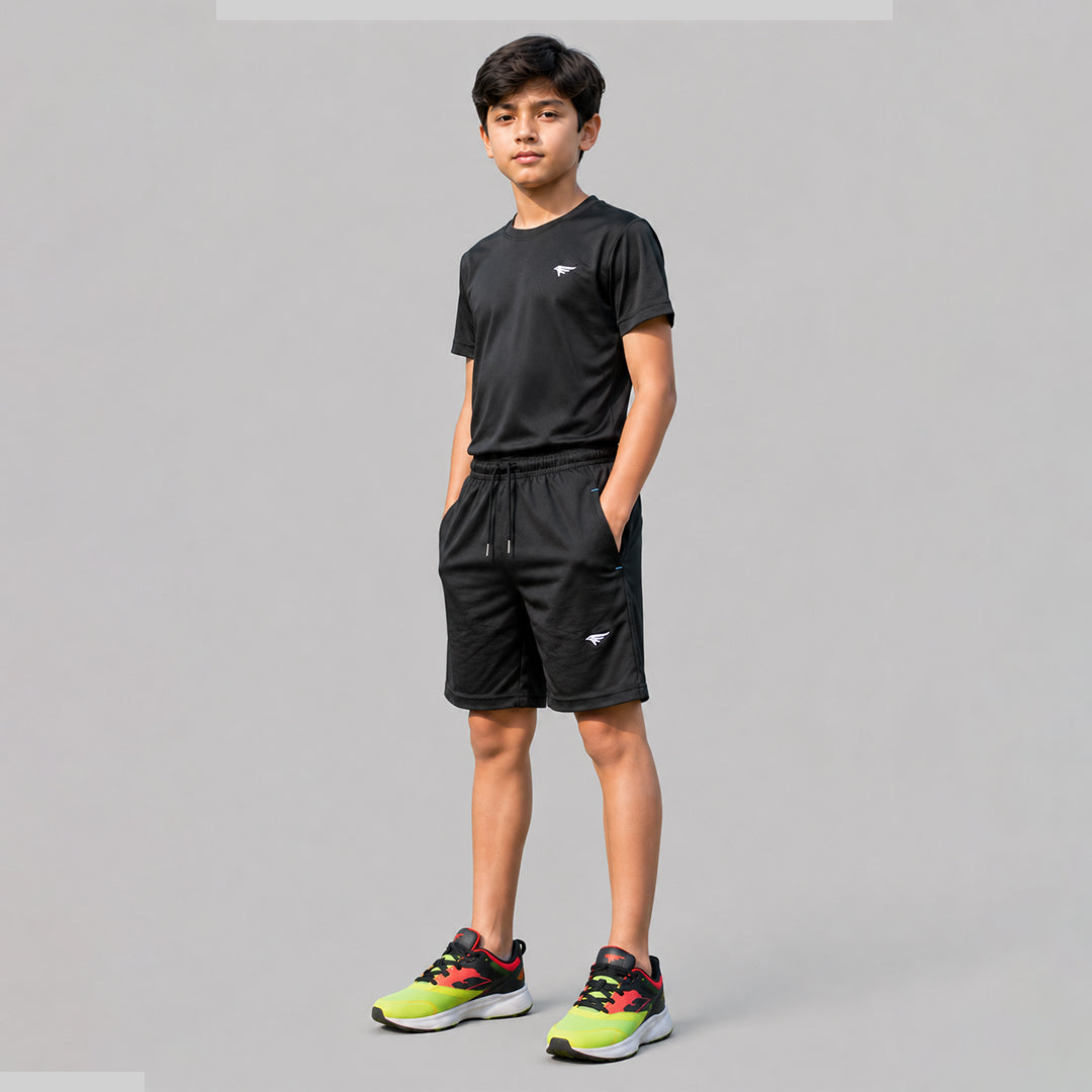Boys Solid Regular Fit Shorts
