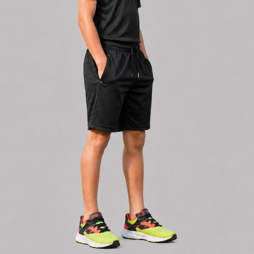 Boys Solid Regular Fit Shorts