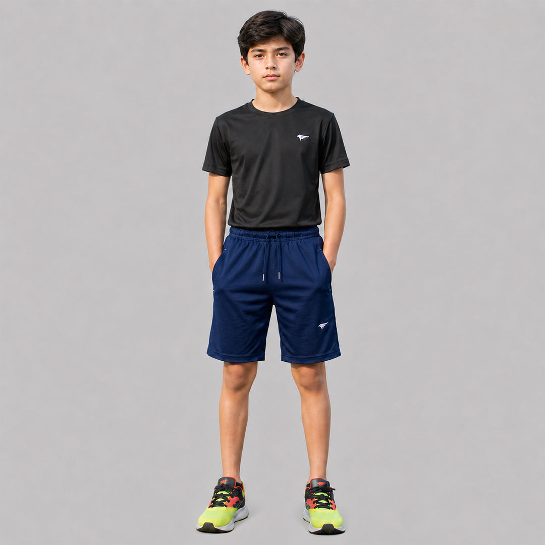 Boys Solid Regular Fit Shorts