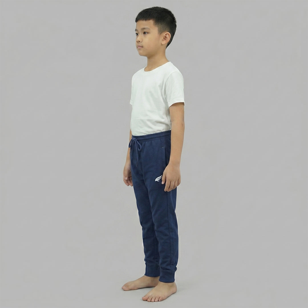 Boys Solid Regular Fit Joggers
