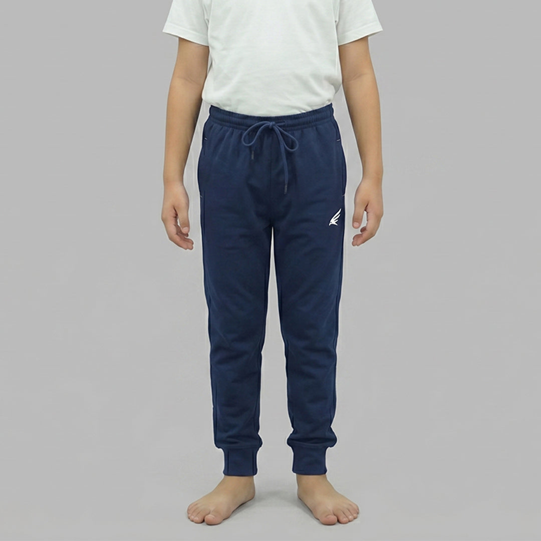 Boys Solid Regular Fit Joggers