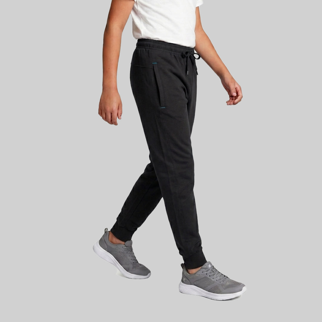 Boys Solid Regular Fit Joggers