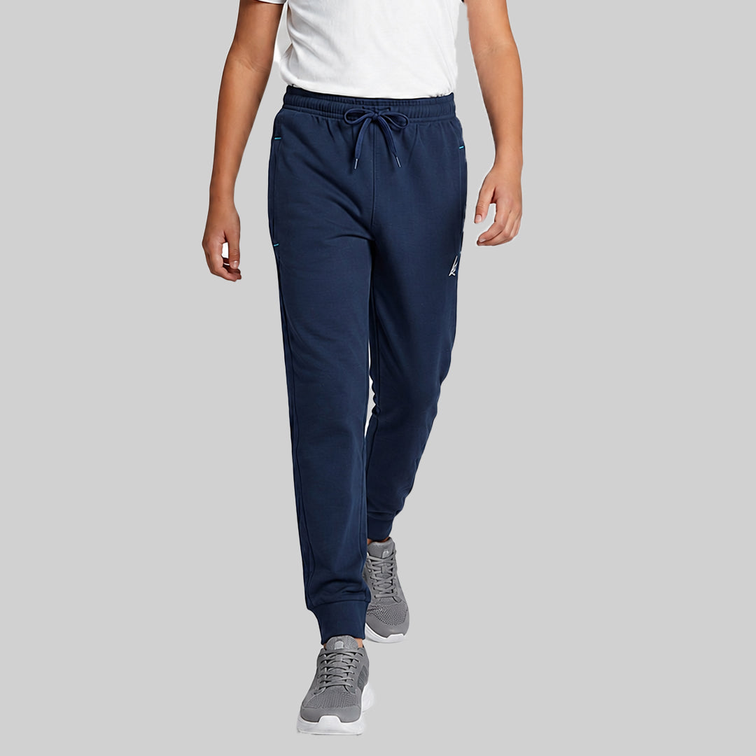 Boys Solid Regular Fit Joggers