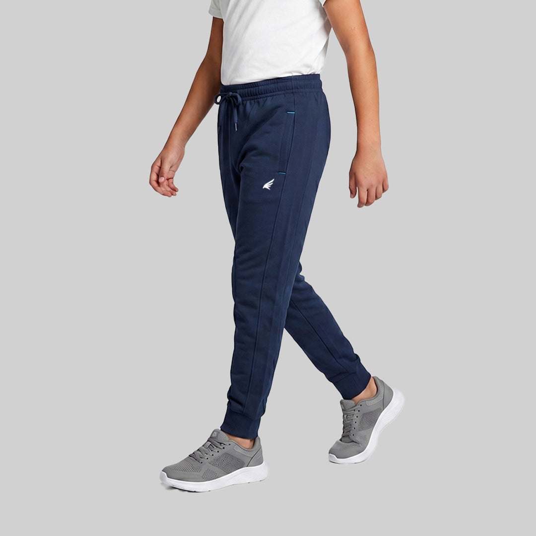 Boys Solid Regular Fit Joggers