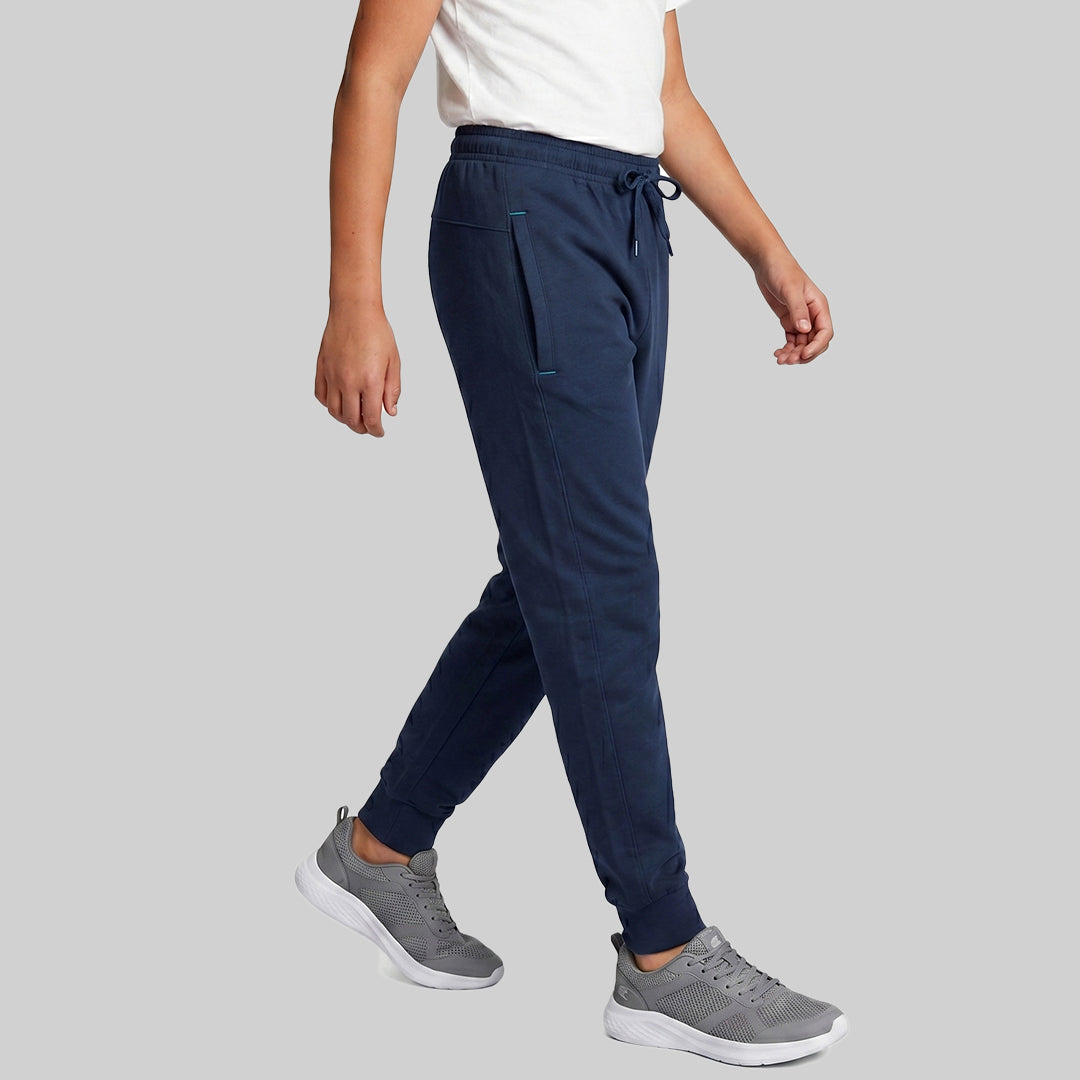Boys Solid Regular Fit Joggers