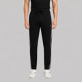 Men Solid Regular Fit Cotton Trackpants