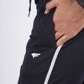 Men Solid Regular Fit Cotton Trackpants