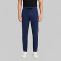 Men Solid Regular Fit Cotton Trackpants