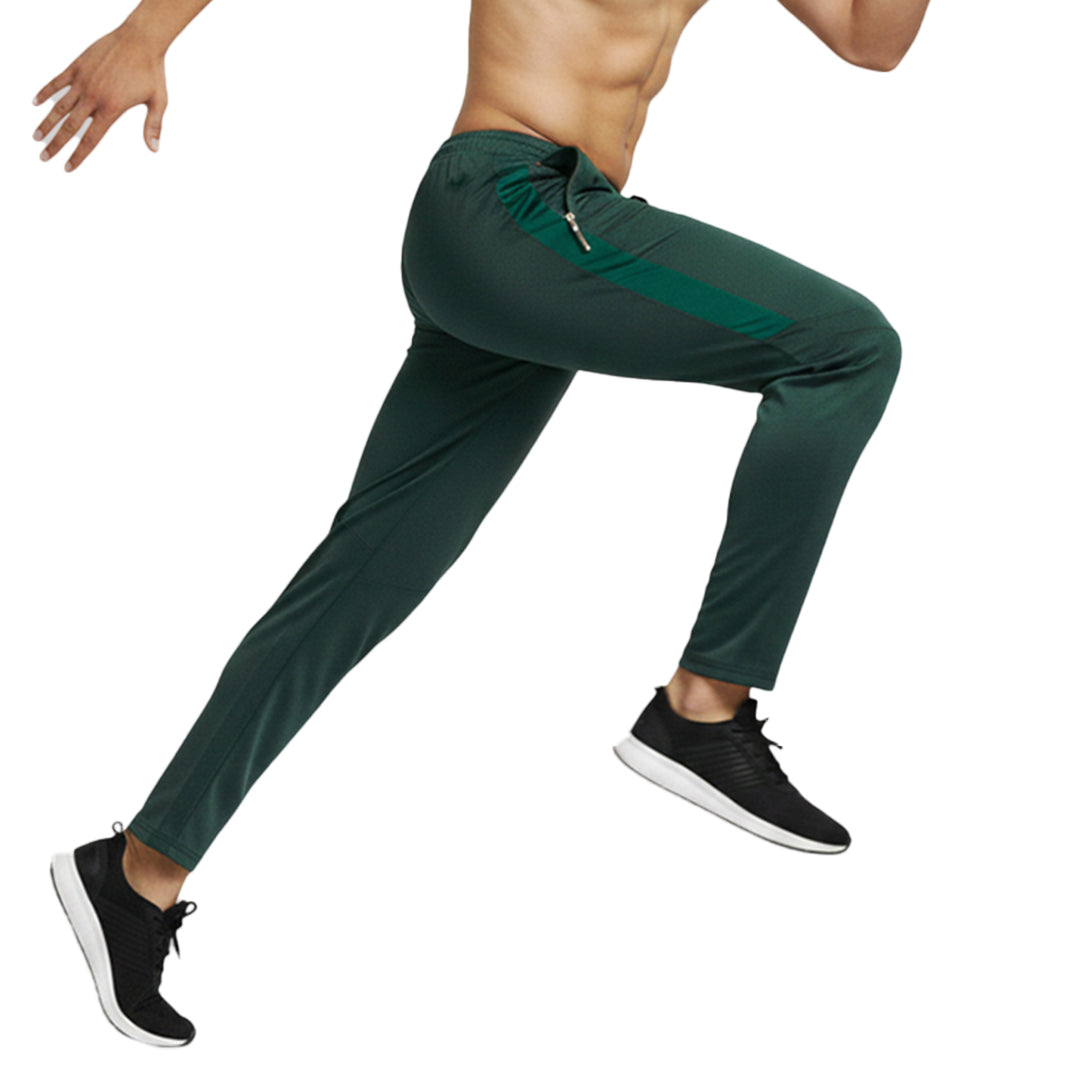 Men's Slim Fit Melange Track Pants