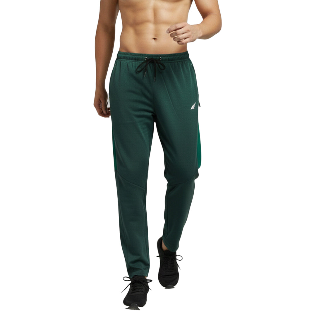 Men's Slim Fit Melange Track Pants