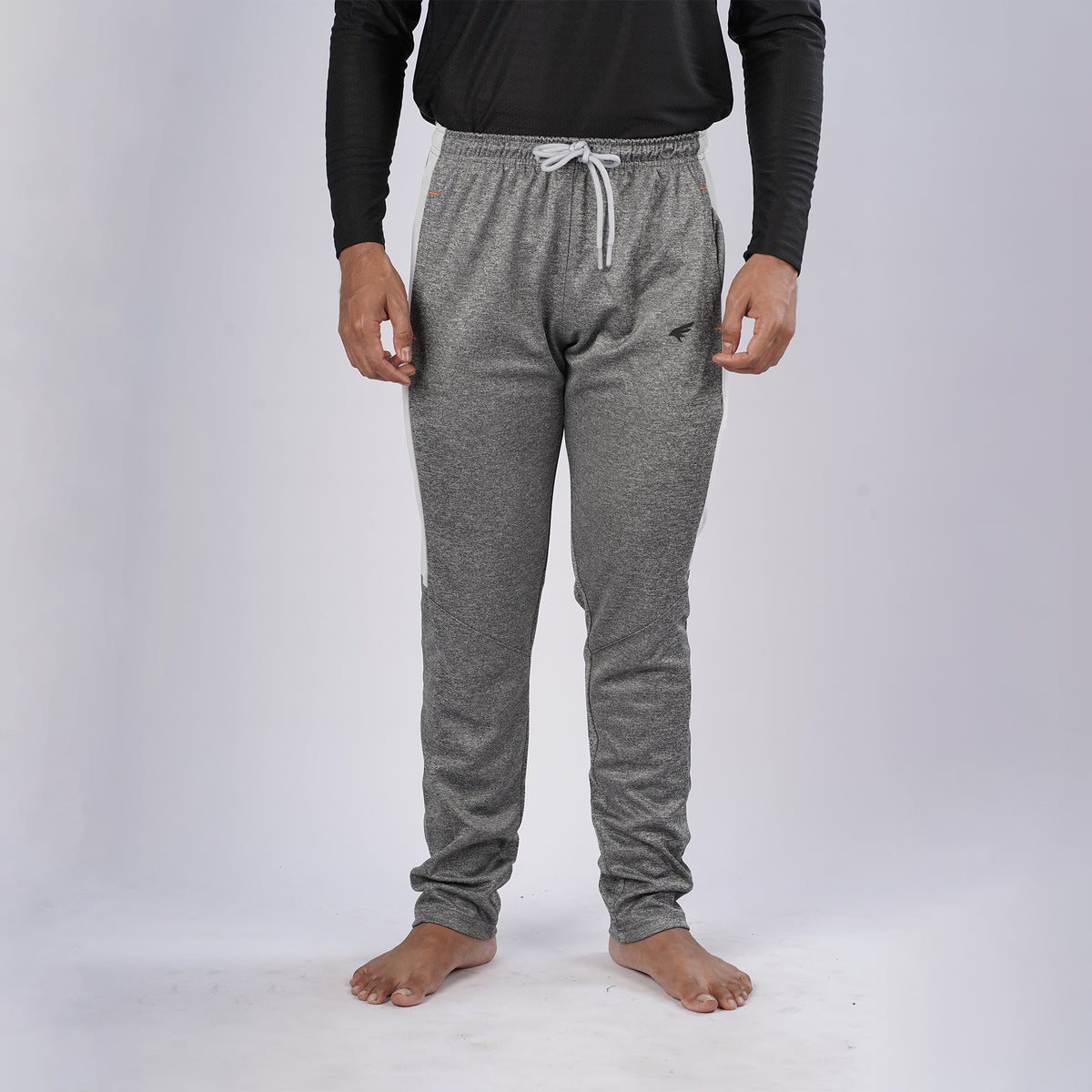 Men’s Striped Track Slim Fit Melange Track Pants