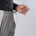 Men’s Striped Track Slim Fit Melange Track Pants
