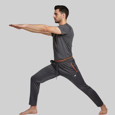 Men Solid Relax Fit Trackpants