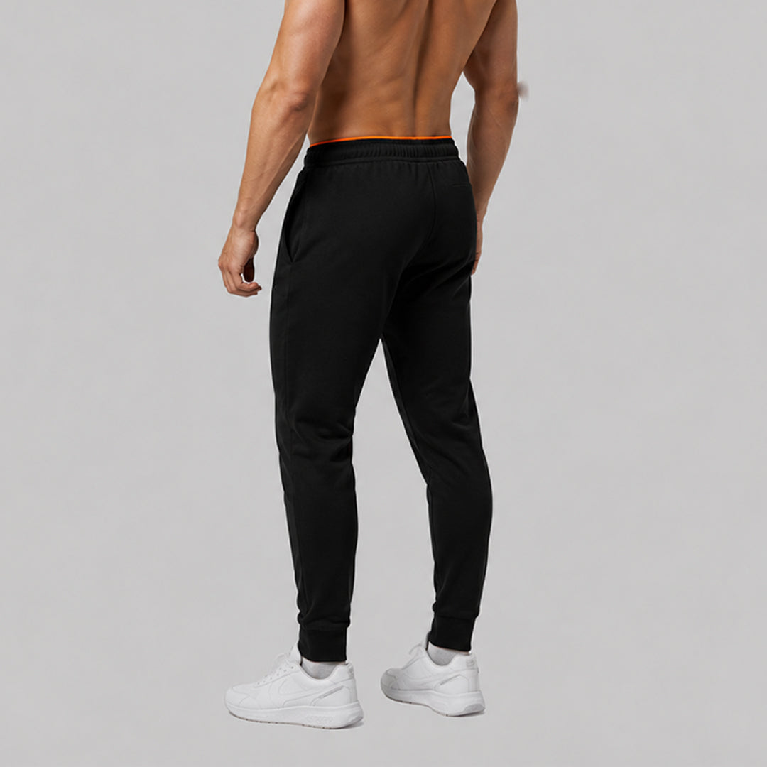 Men Solid Relax Fit Trackpants