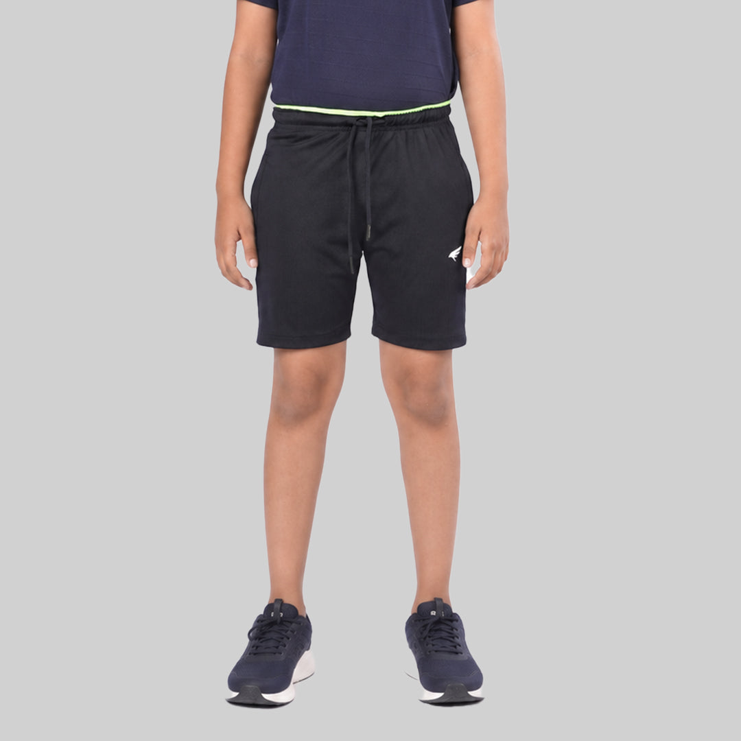 Boys Solid Regular Fit Sports Shorts