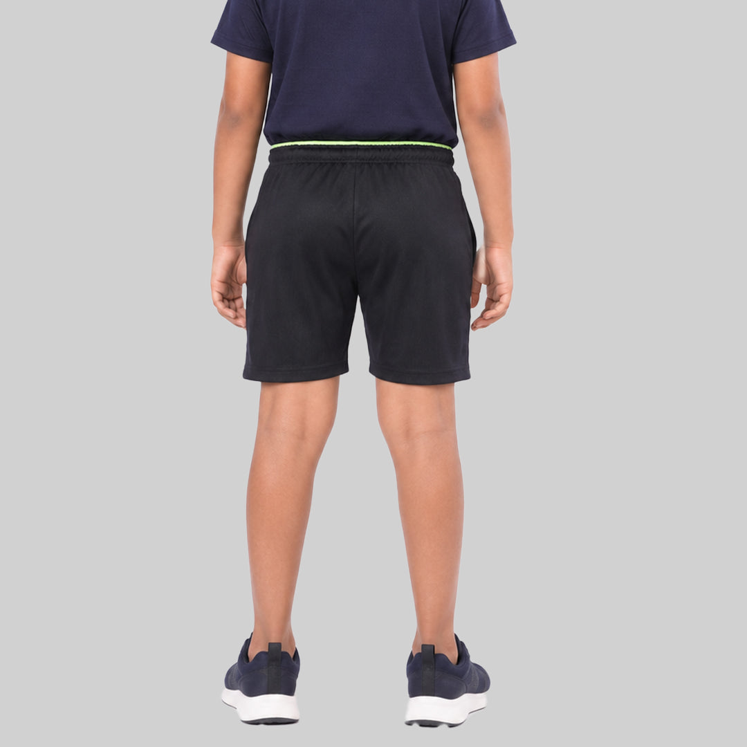 Boys Solid Regular Fit Sports Shorts