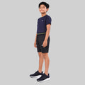 Boys Solid Regular Fit Sports Shorts