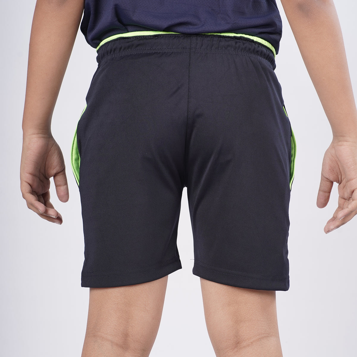 Boys Solid Regular Fit Sports Shorts