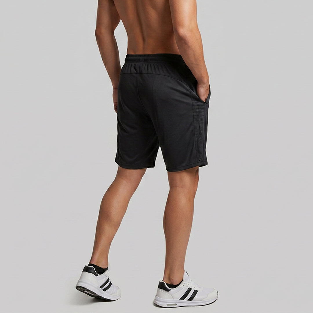 Men Solid Regular Fit Shorts