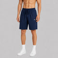 Men Solid Regular Fit Shorts