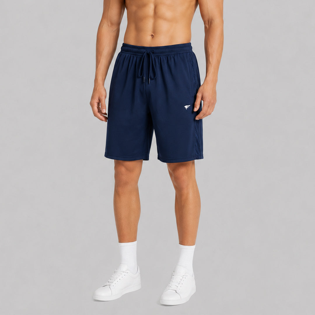 Men Solid Regular Fit Shorts