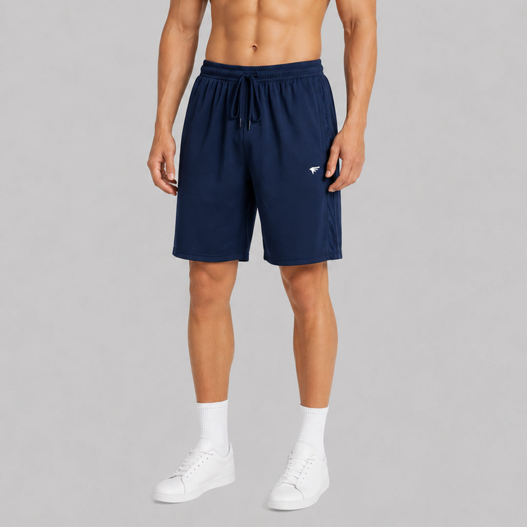 Men Solid Regular Fit Shorts