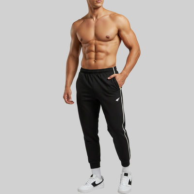 Men Solid Cotton Rich Joggers