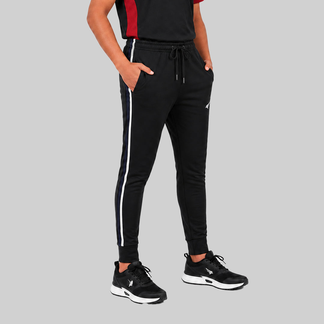 Boys Solid Regular Fit Joggers