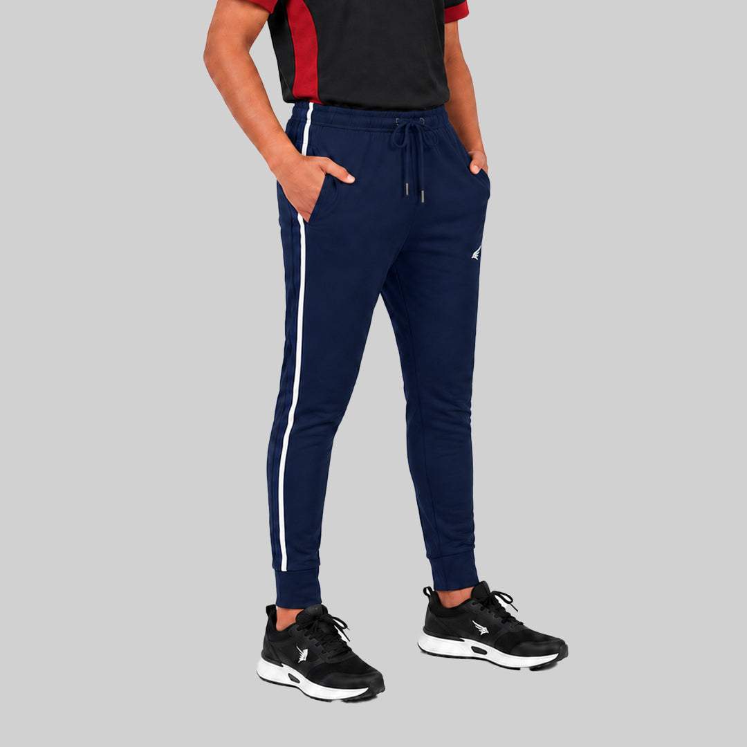 Boys Solid Regular Fit Joggers