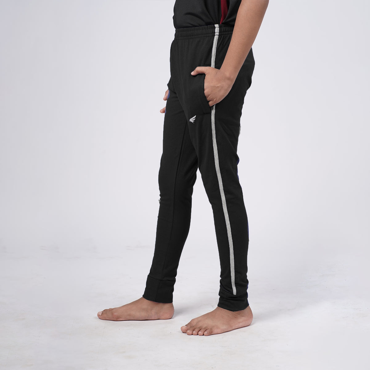 Boys Solid Regular Fit Joggers