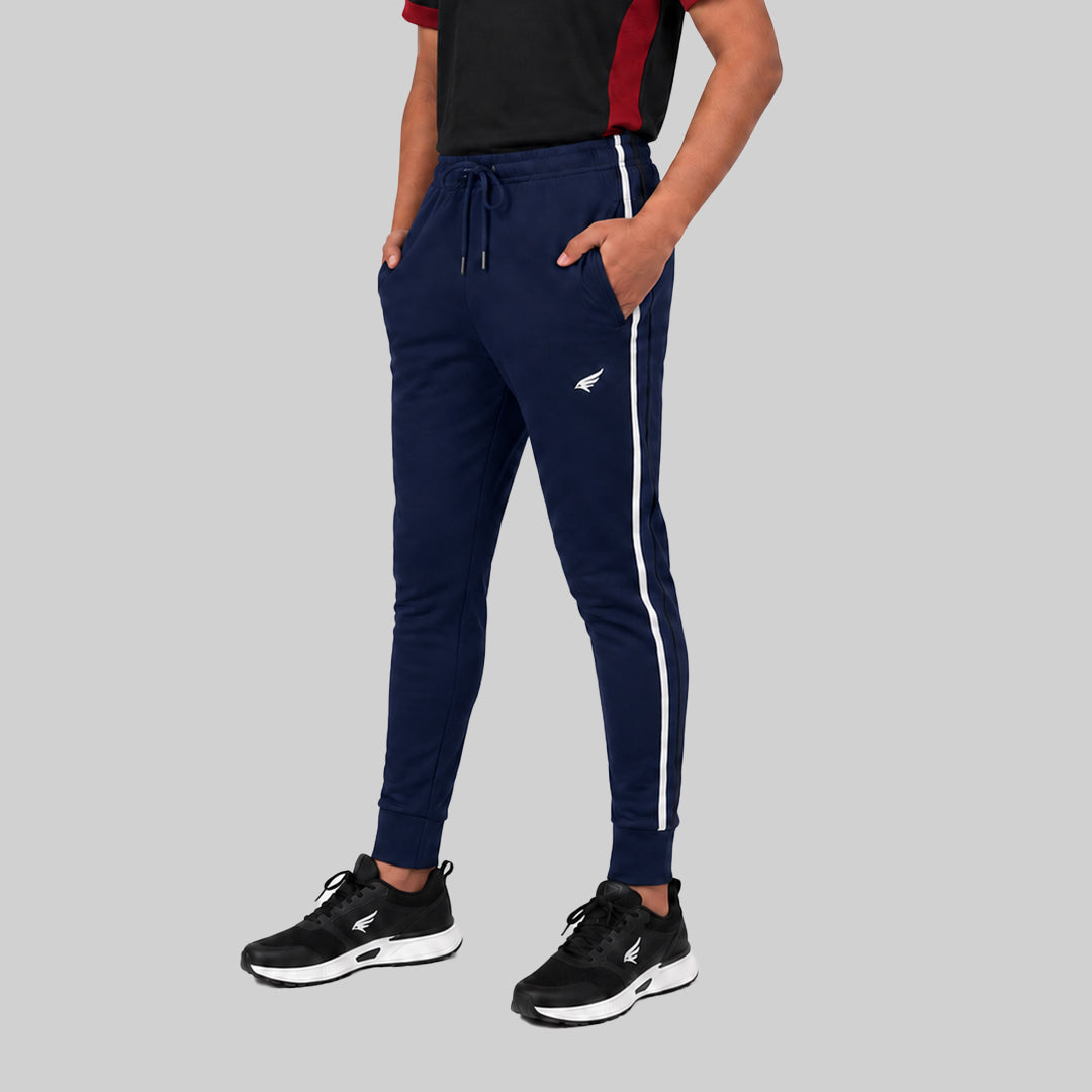 Boys Solid Regular Fit Joggers