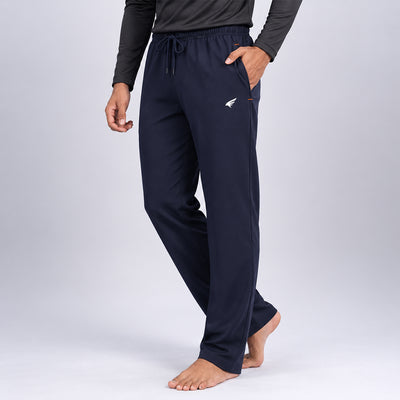 Men Solid Regular Fit Trackpants
