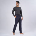 Men Solid Regular Fit Trackpants