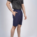 Men Solid Regular Fit Shorts