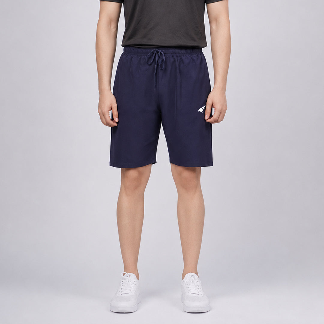 Men Solid Regular Fit Shorts