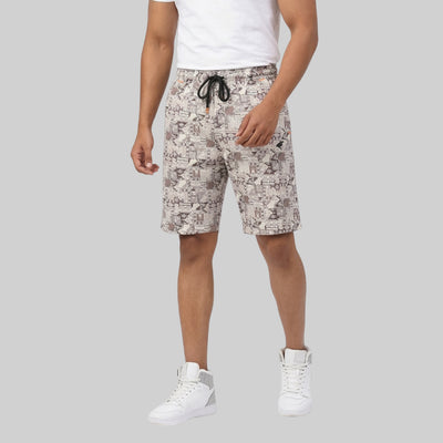 Men's Printed Shorts  Comfortable Daily Wear Half Pant