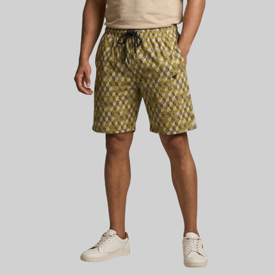 Men's Printed Shorts  Comfortable Daily Wear Half Pant