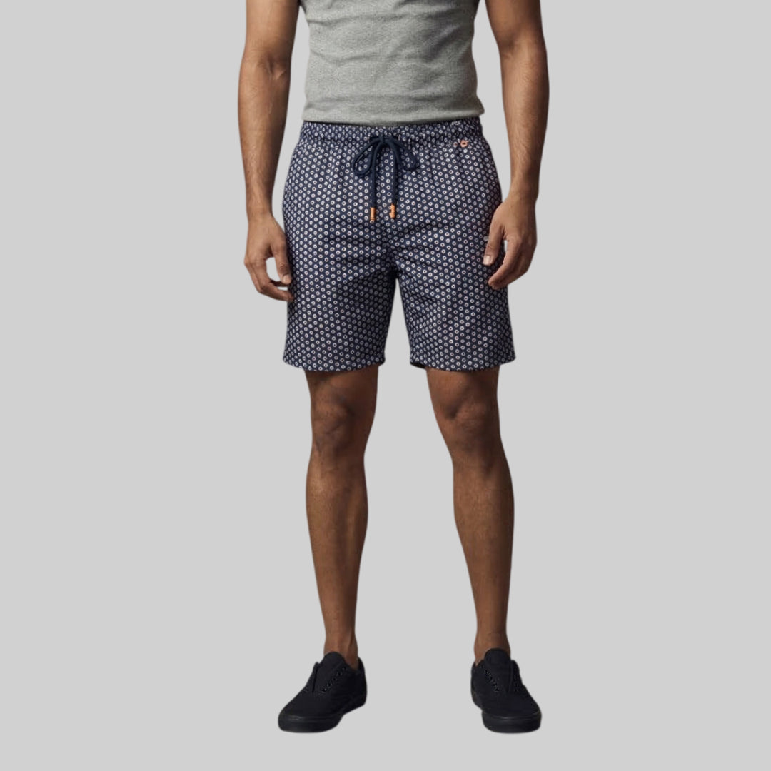 Men's Printed Shorts  Comfortable Daily Wear Half Pant